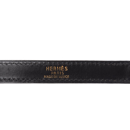 Hermes Box Kelly Shoulder Strap Black 3 of 4