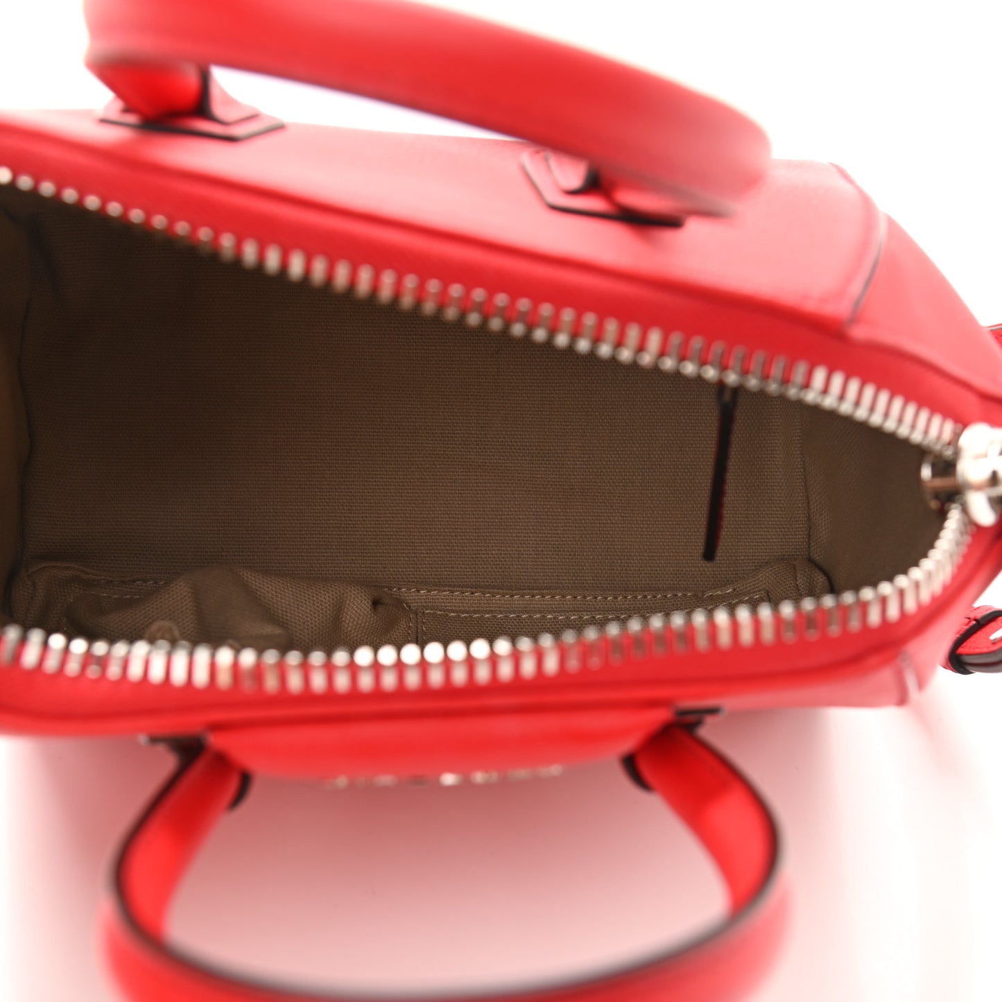 Sugar Goatskin Mini Antigona Red