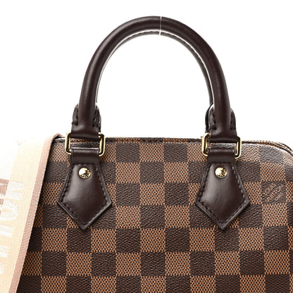 Louis Vuitton Damier Ebene Speedy Bandouliere 20 7 of 10