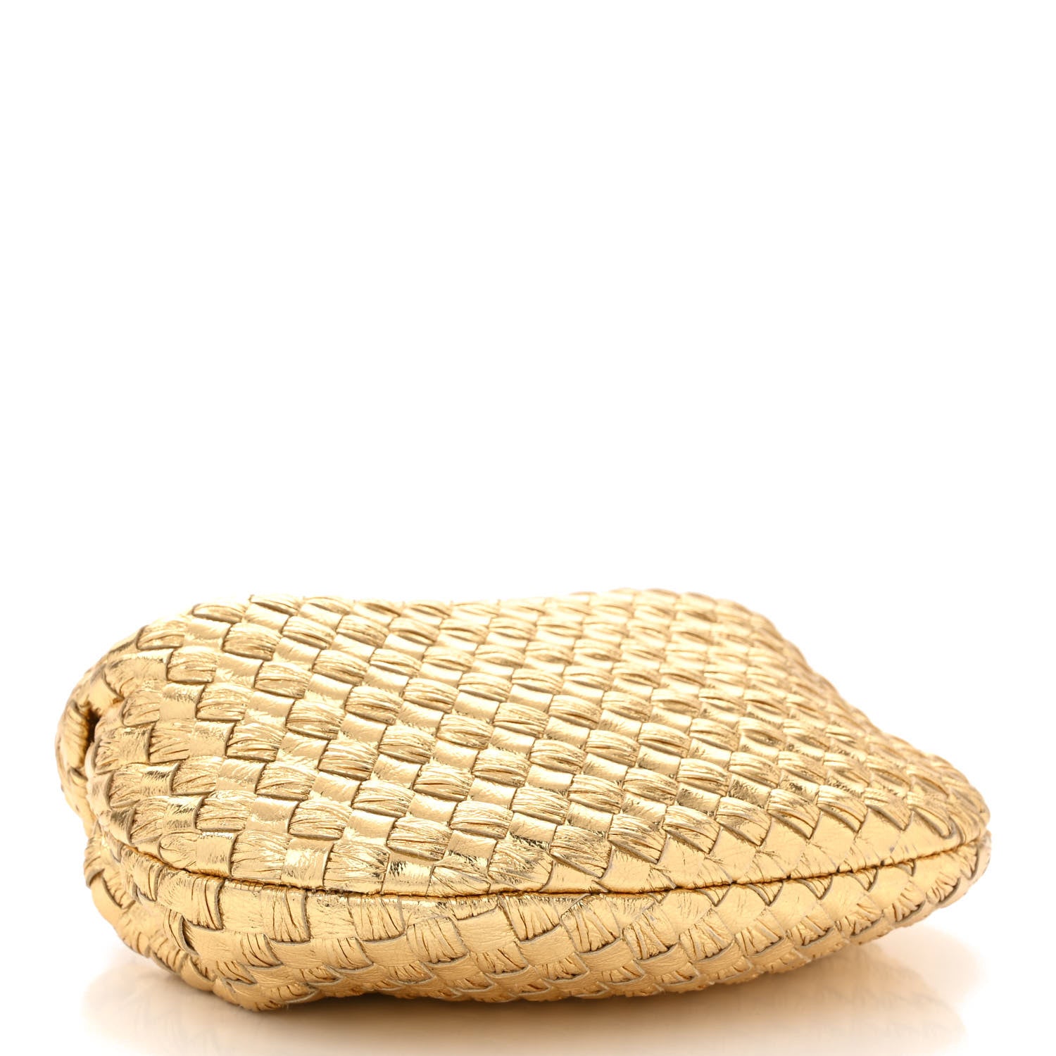 Bottega Veneta Metallic Nappa Intrecciato Mini Jodie Gold 4 of 10