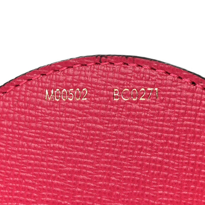 Louis Vuitton Damier Azur 2021 Christmas Animation Hollywood Bag Charm Key Ring Fuchsia 4 of 4