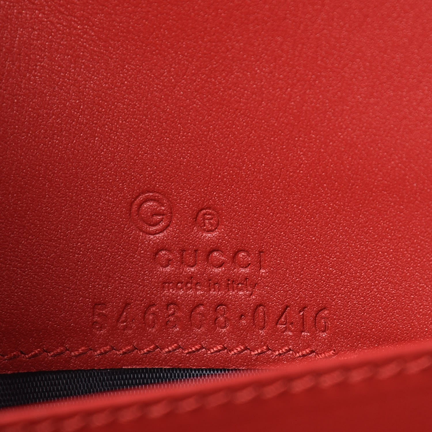 Gucci GG Supreme Monogram Blooms Chain Wallet Blue 6 of 8