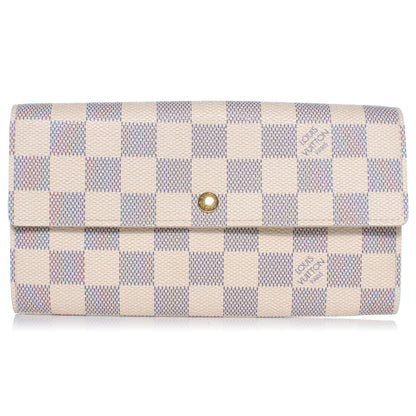Louis Vuitton Damier Azur Sarah Wallet 1 of 6