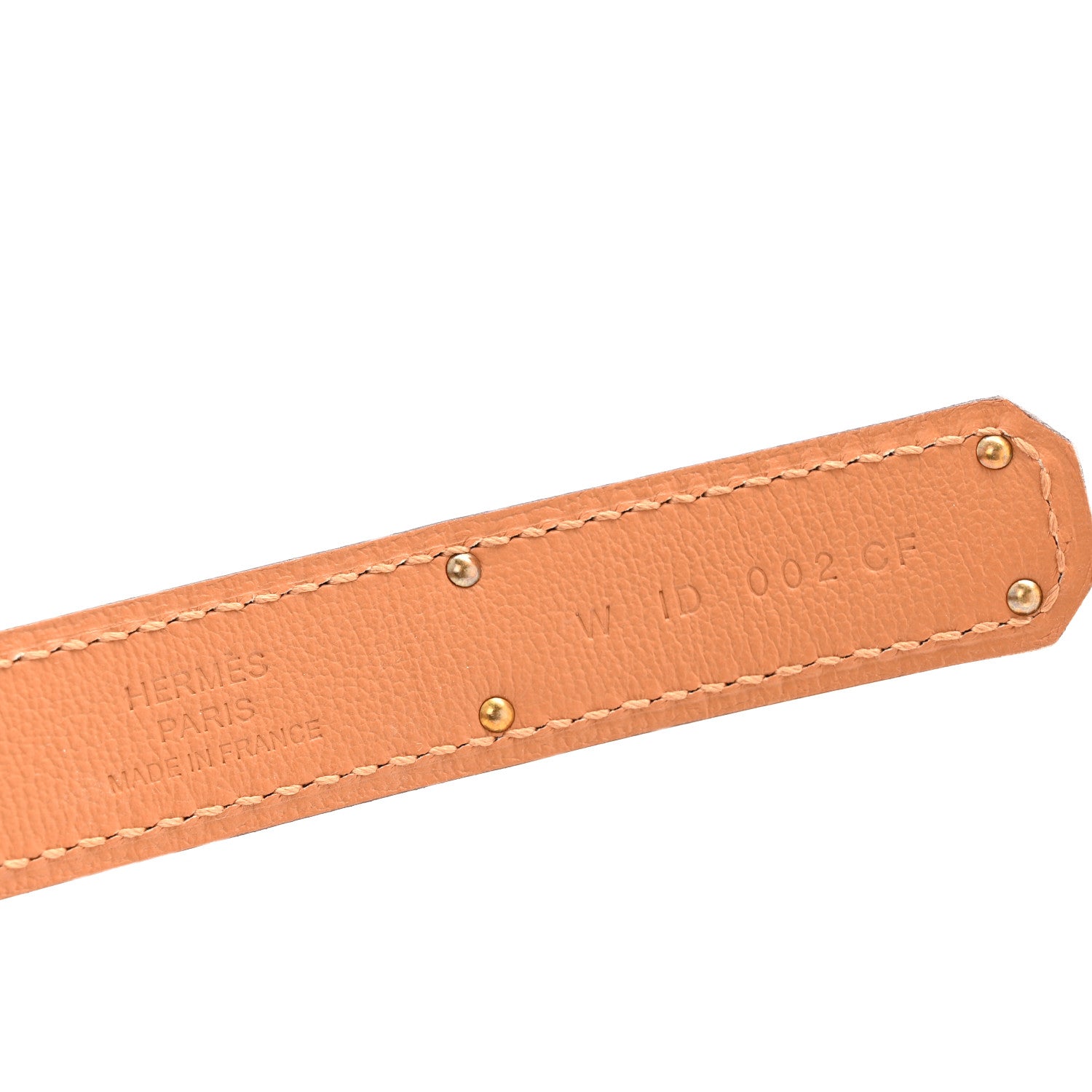 Hermes Epsom Kelly Belt Gold 3 of 4