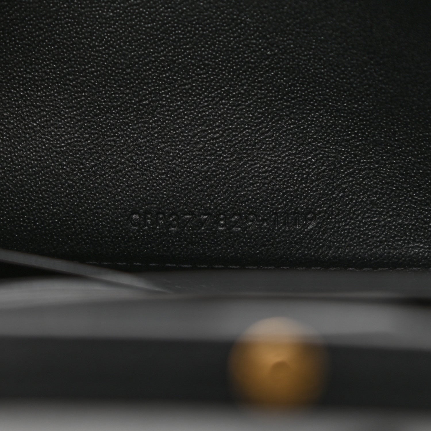 Saint Laurent Patent Monogram Chain Wallet Tortoiseshell 7 of 12