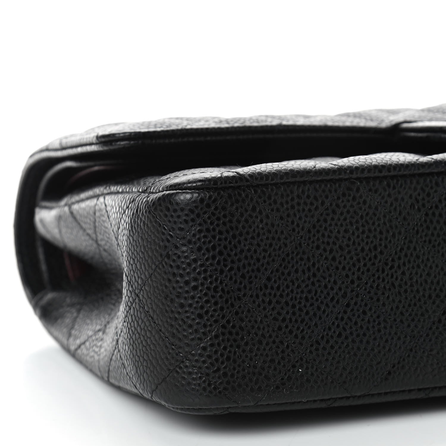 Chanel Caviar Quilted Medium Double Flap Black 11 of 17