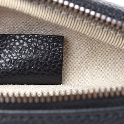 Gucci Grained Calfskin Small Logo Belt Bag Black 7 of 10