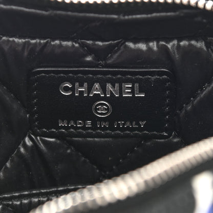 Chanel Canvas Airline Cosmetic Case Blue White 6 of 7