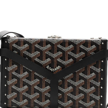 Goyard Goyardine Minaudiere Trunk Bag Black 7 of 10
