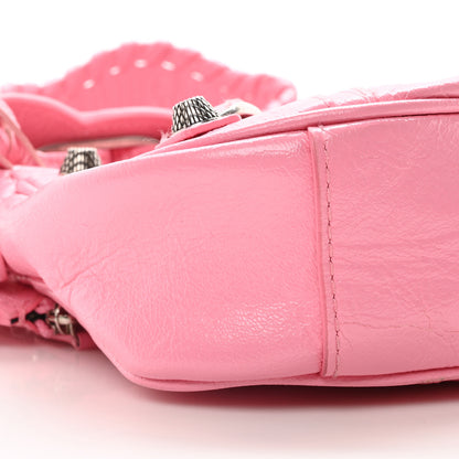 Balenciaga Agneau Arena Le Cagole Shoulder Bag XS Candy Pink 10 of 11