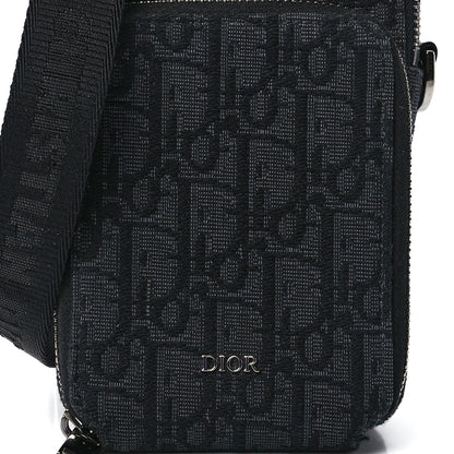 Christian Dior Oblique Micro Rider Pouch Black 7 of 10