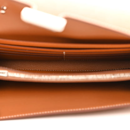 Hermes Epsom Constance Long Wallet To Go Gold 5 of 9