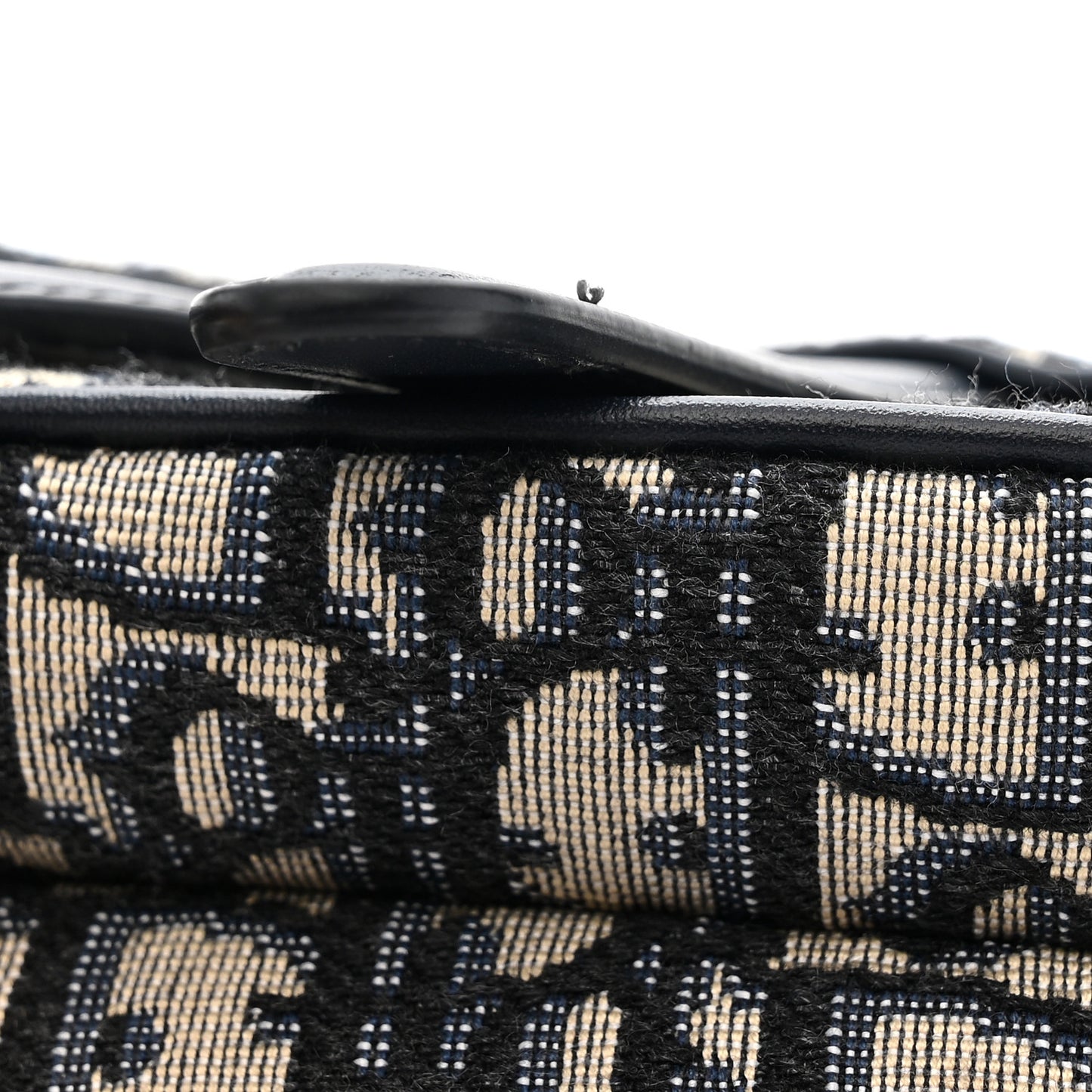 Oblique Mini Saddle Bag Blue
