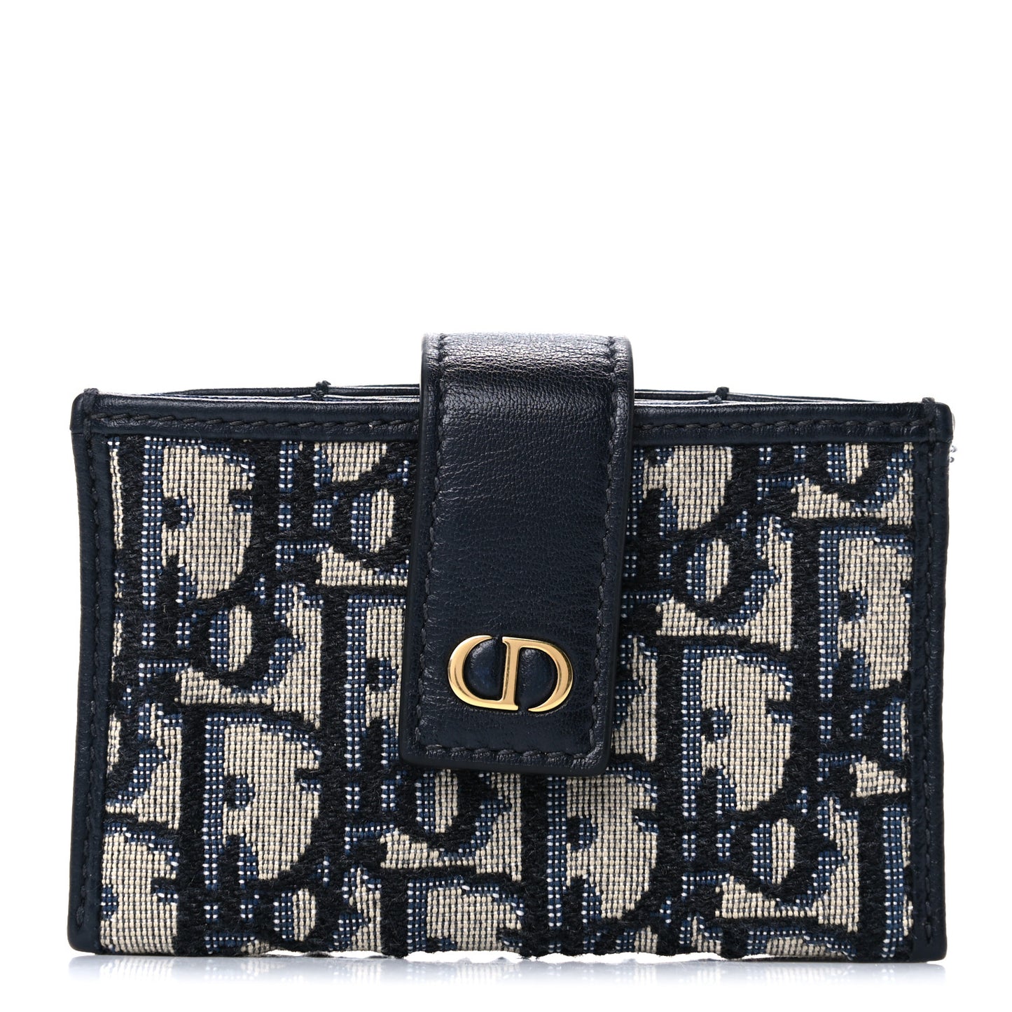 Oblique 30 Montaigne Gusseted 5 Card Holder Blue