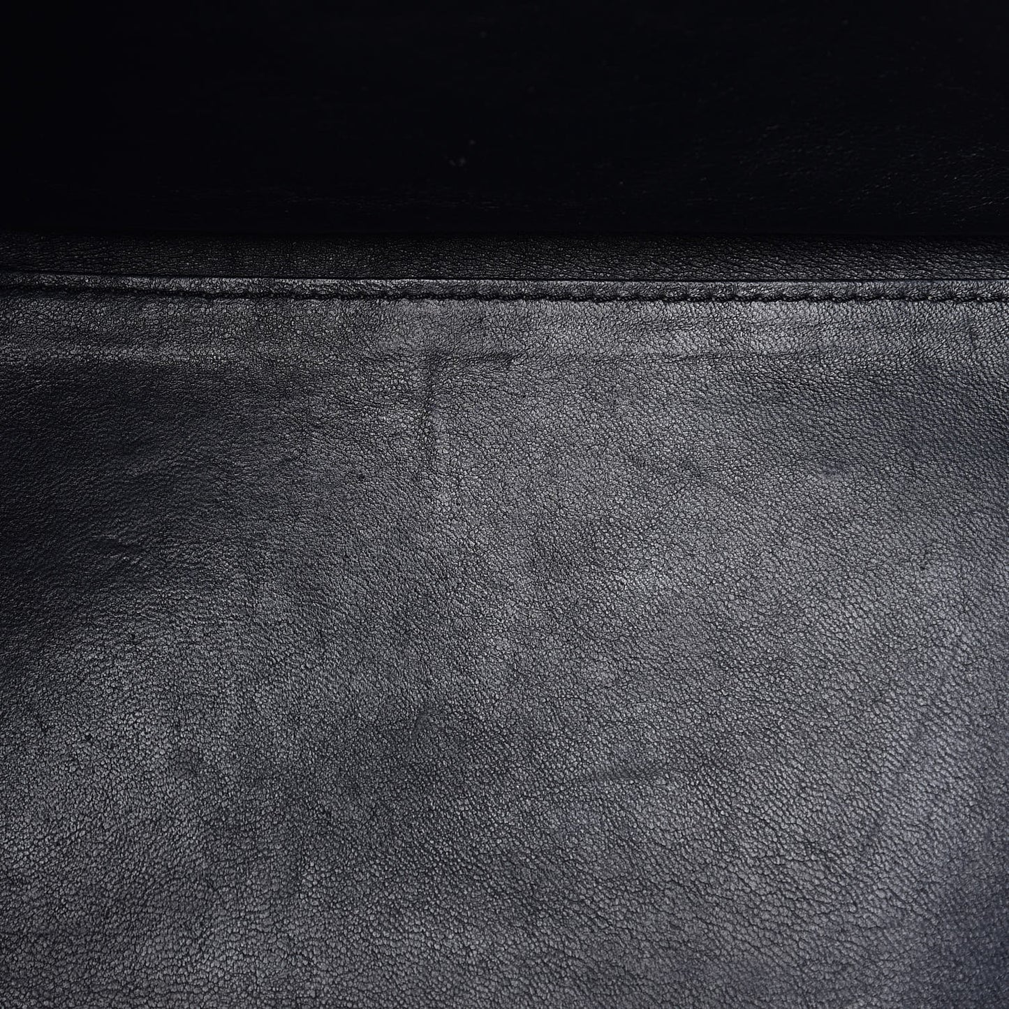 Smooth Calfskin Mini Luggage Black