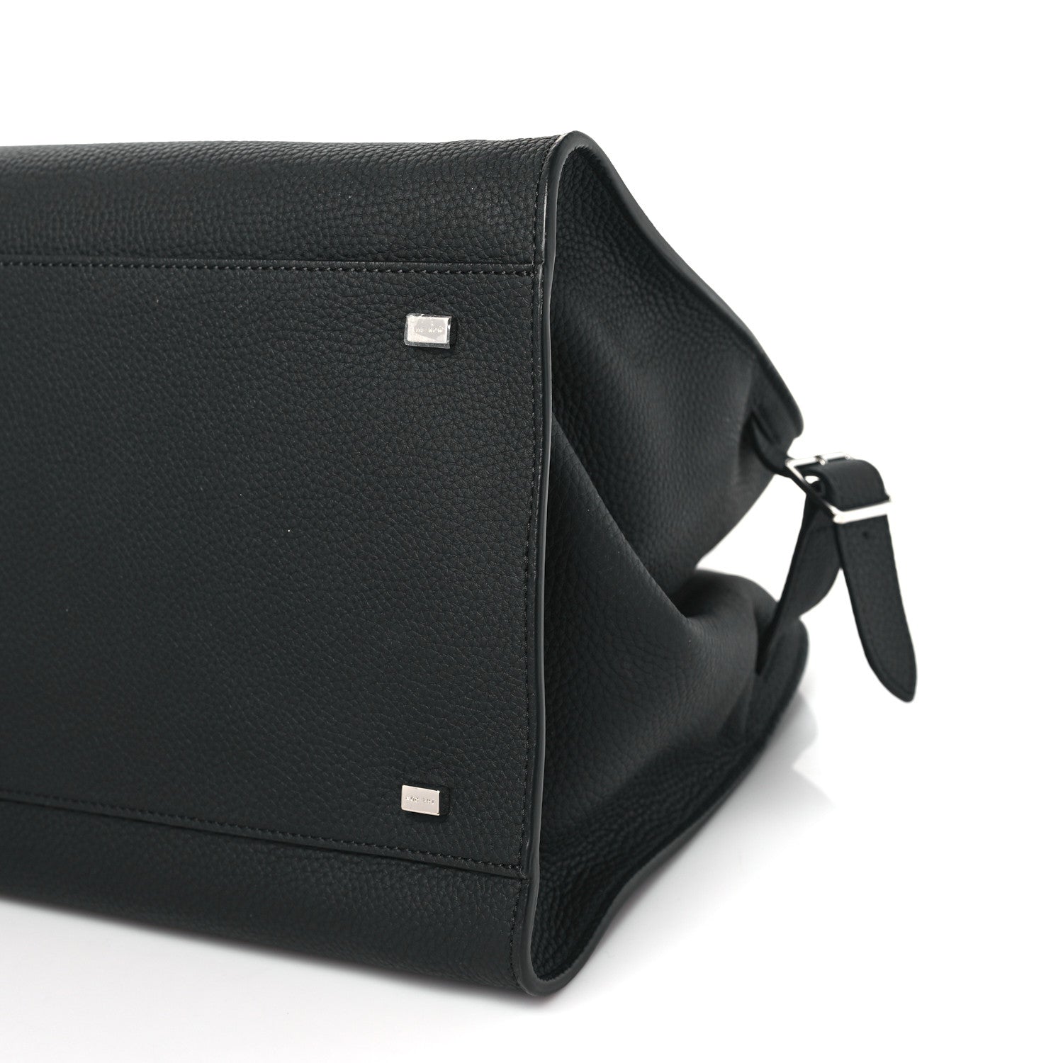 The Row Matte Grained Calfskin Soft Margaux 15 Black 9 of 9
