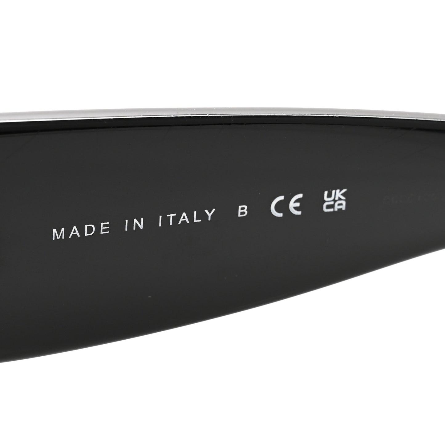 Acetate Rectangle Sunglasses 5435 Black