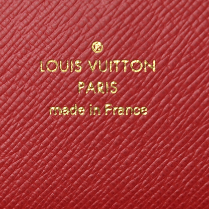 Louis Vuitton Damier Ebene Josephine Wallet Red 6 of 9