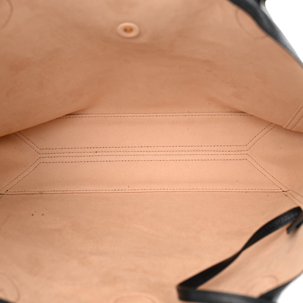 Grained Calfskin Small Dahlia Tote Black