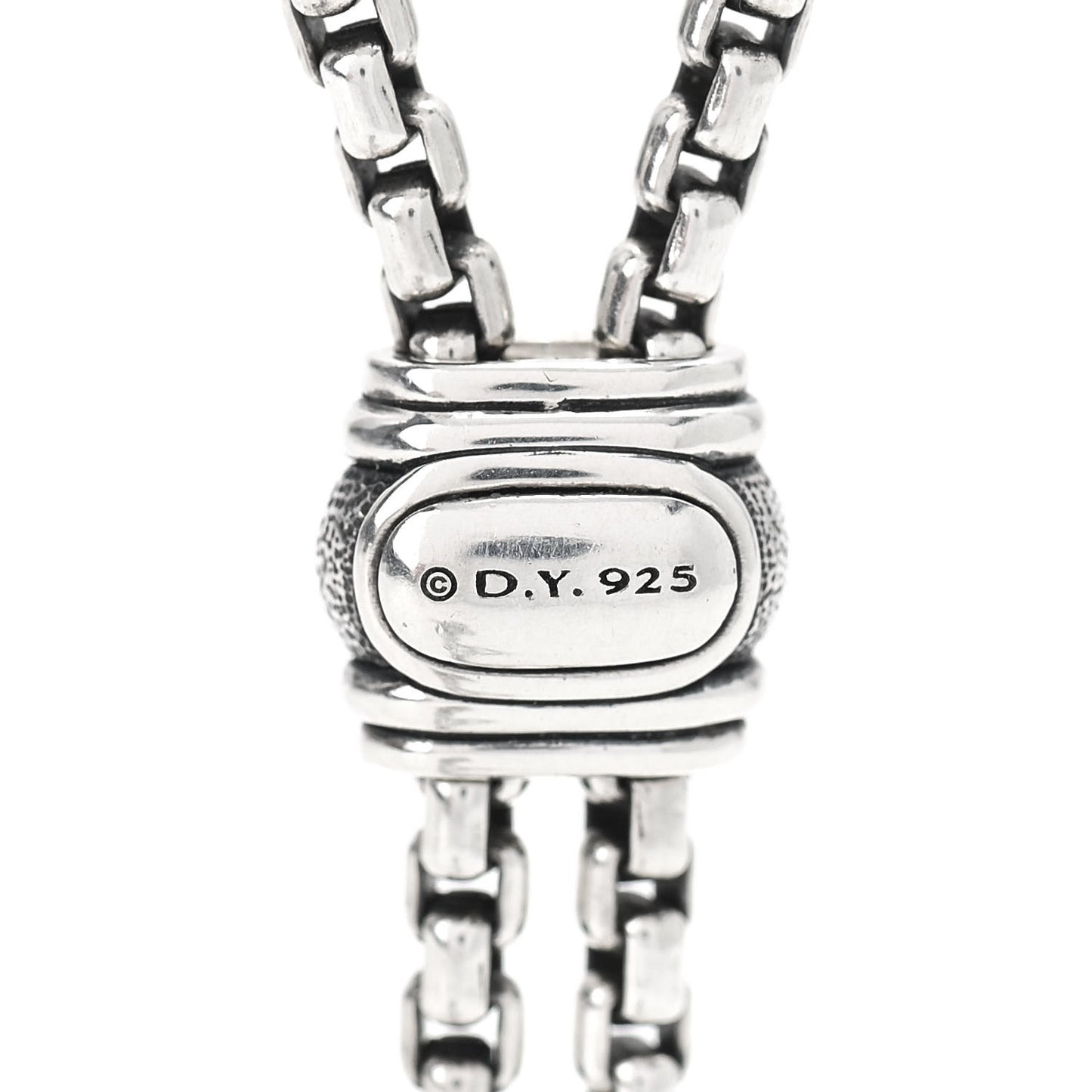 Sterling Silver Diamond Renaissance Tassel Necklace