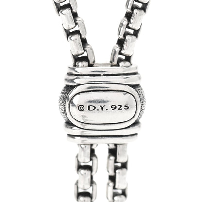 David Yurman Sterling Silver Diamond Renaissance Tassel Necklace 4 of 4