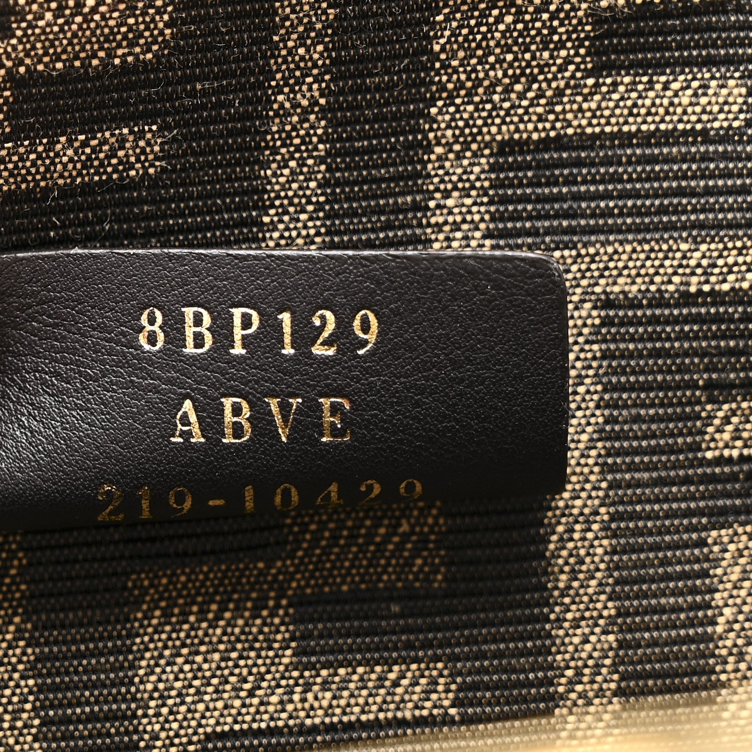 Fendi Shiny Nappa Small Fendi First Black 7 of 10