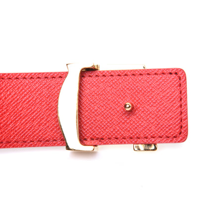 Louis Vuitton Monogram 30mm LV Initiales Reversible Belt 80 32 Coquelicot 10 of 11