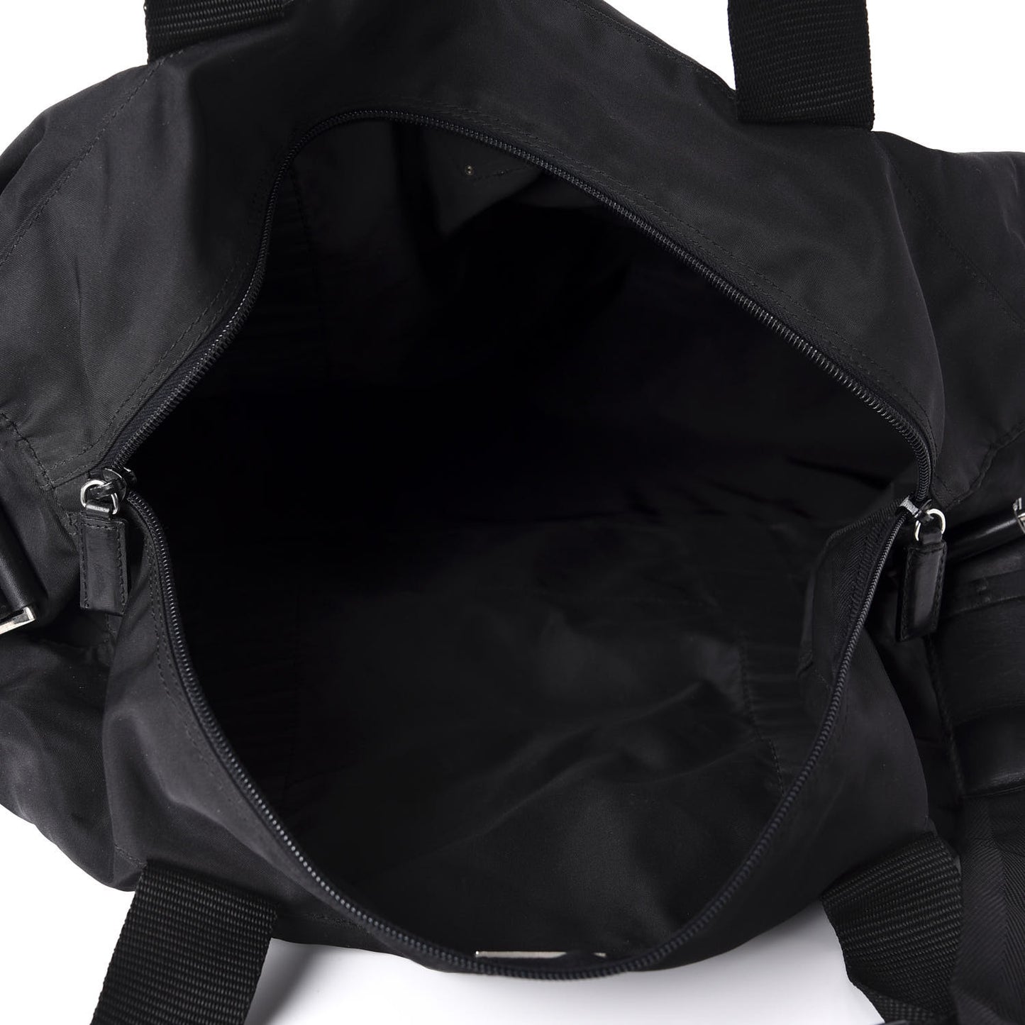 Tessuto Nylon Duffel Bag Black