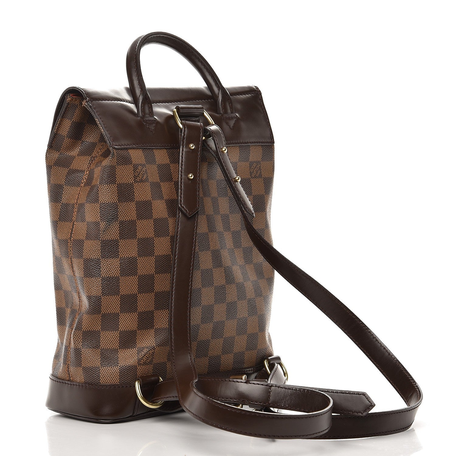 Louis Vuitton Damier Ebene Soho Backpack 3 of 12