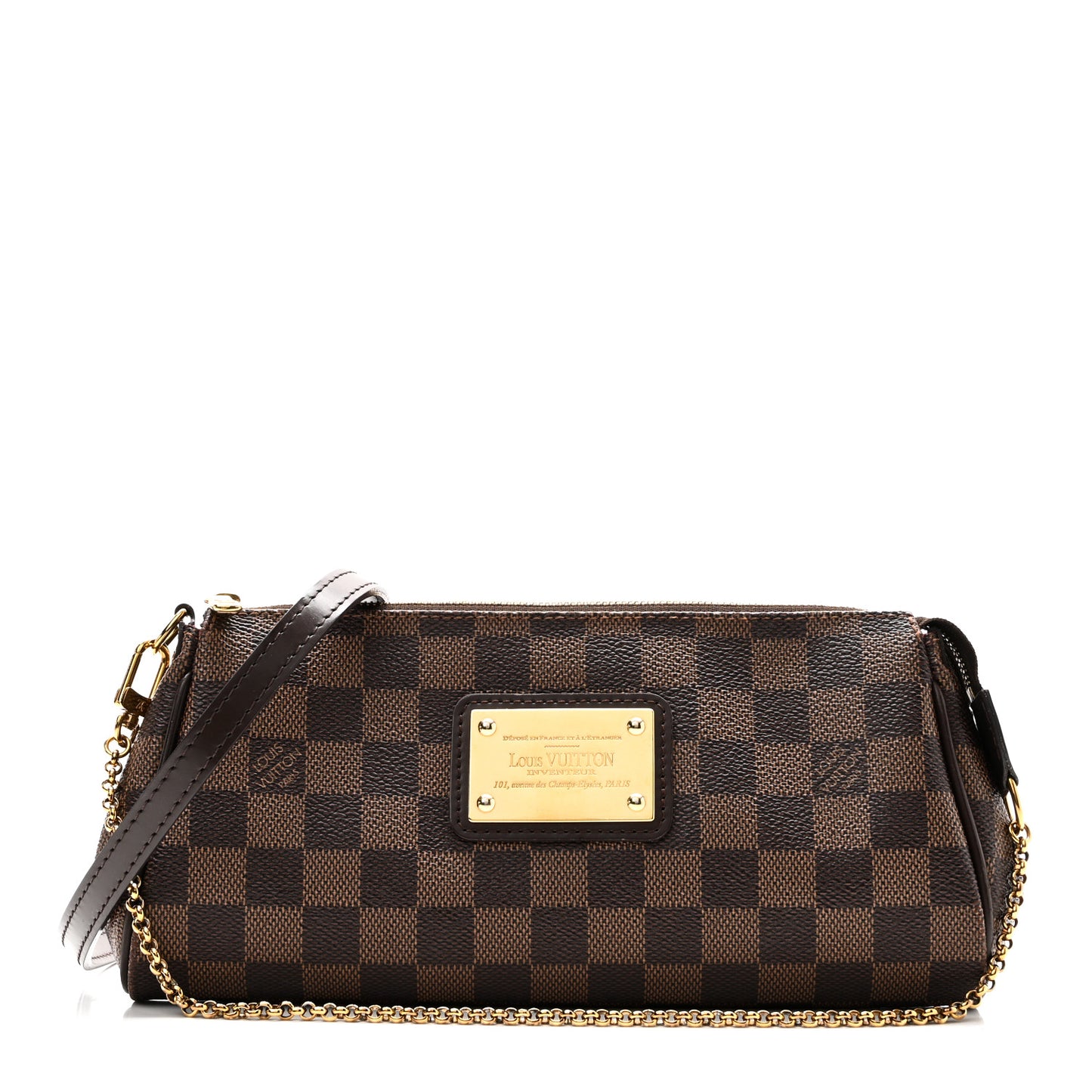 Damier Ebene Eva Clutch