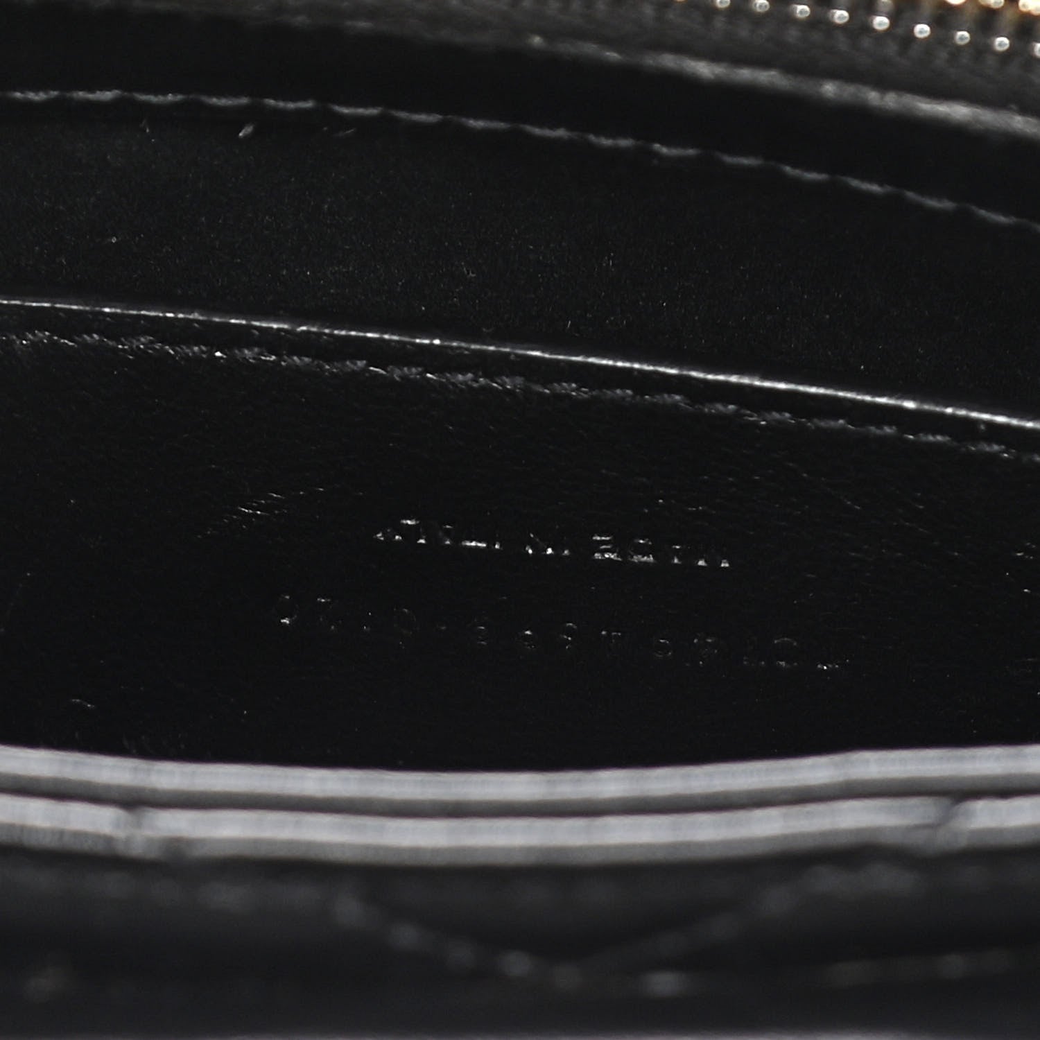 Saint Laurent Calfskin Y Quilted Monogram Small Loulou Chain Satchel Black 11 of 16