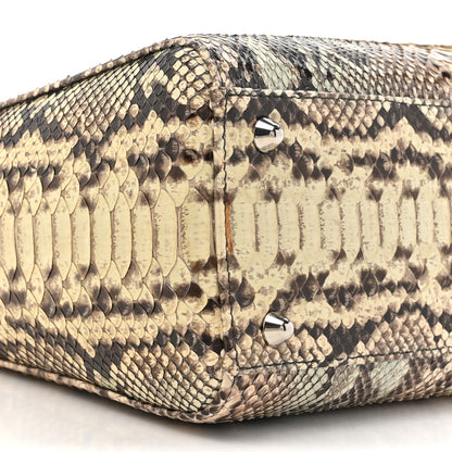 Christian Dior Snakeskin Large Lady Dior Beige 10 of 11