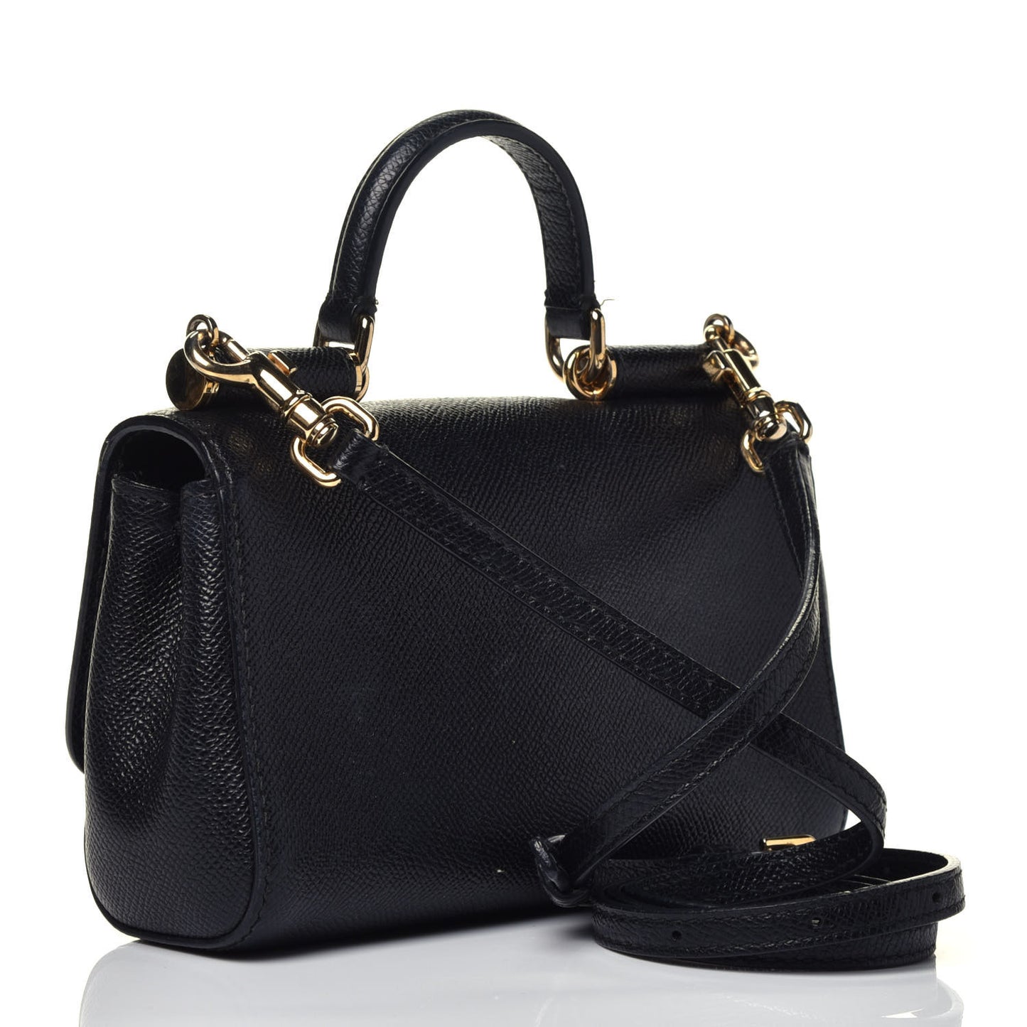 Dauphine Mini Von Bag Black