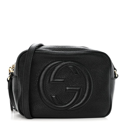 Gucci Pebbled Calfskin Small Soho Disco Bag Black 1 of 13