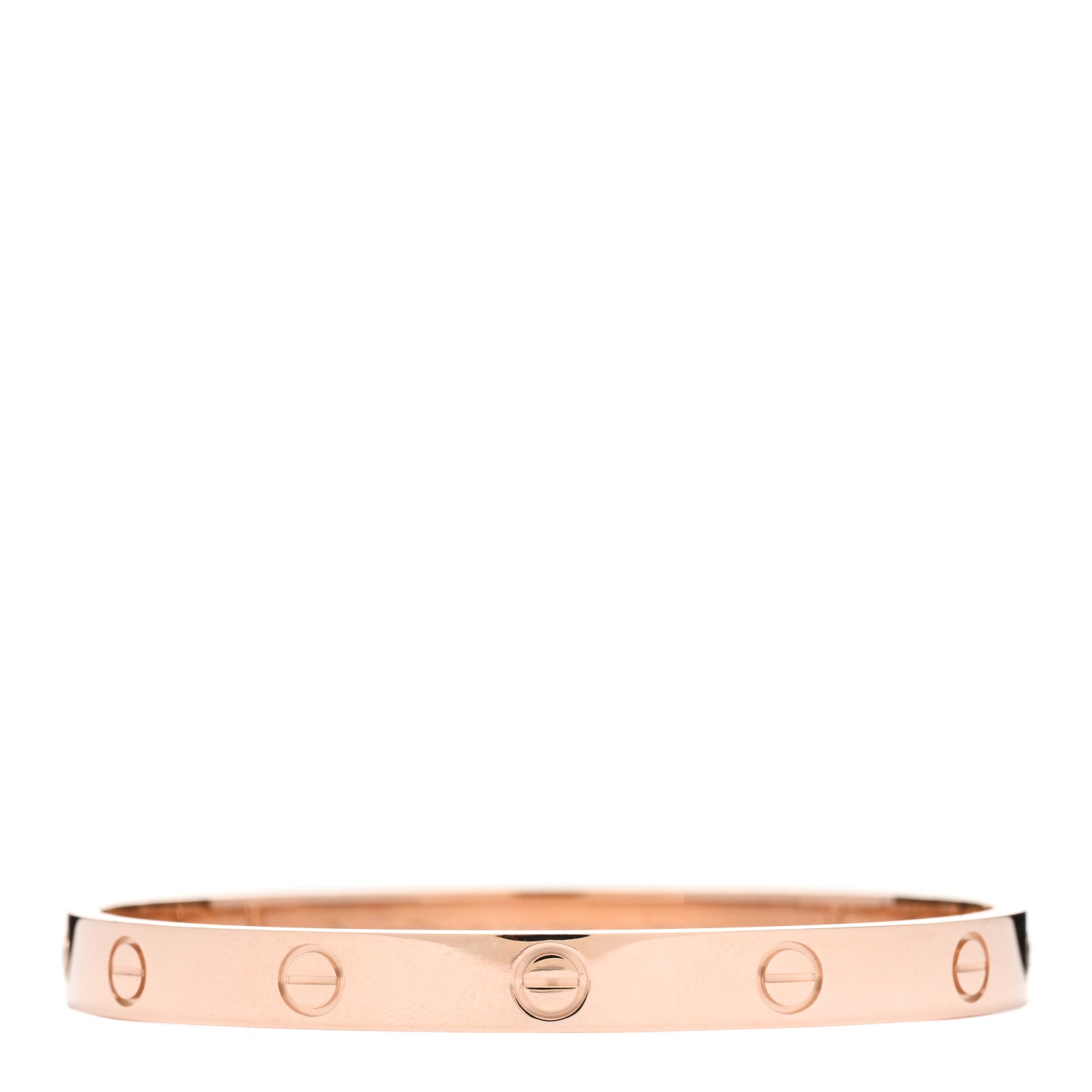 Cartier 18K Pink Gold LOVE Bracelet 17 2 of 4