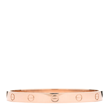Cartier 18K Pink Gold LOVE Bracelet 17 2 of 4