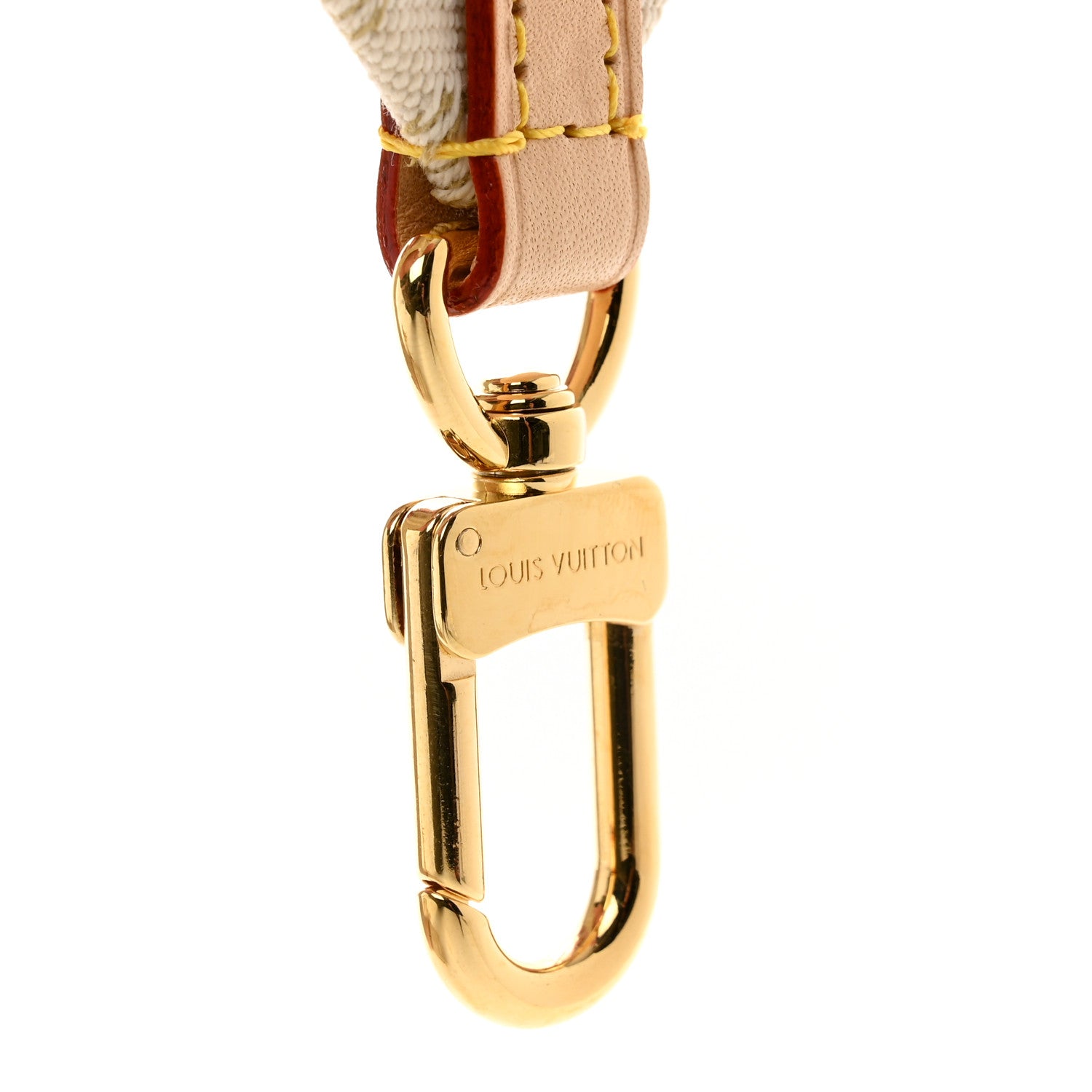 Louis Vuitton Monogram Utility Crossbody Bandouliere Shoulder Strap Beige 3 of 3