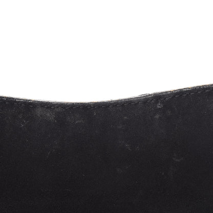 Gucci Suede Studded Horsebit Clutch Bag Black 11 of 24