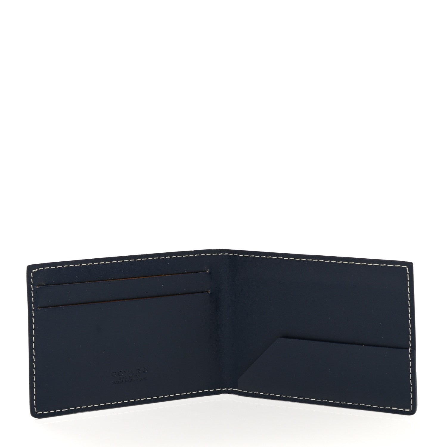 Goyard Goyardine Multi Slot Bi-Fold Wallet Navy 5 of 8