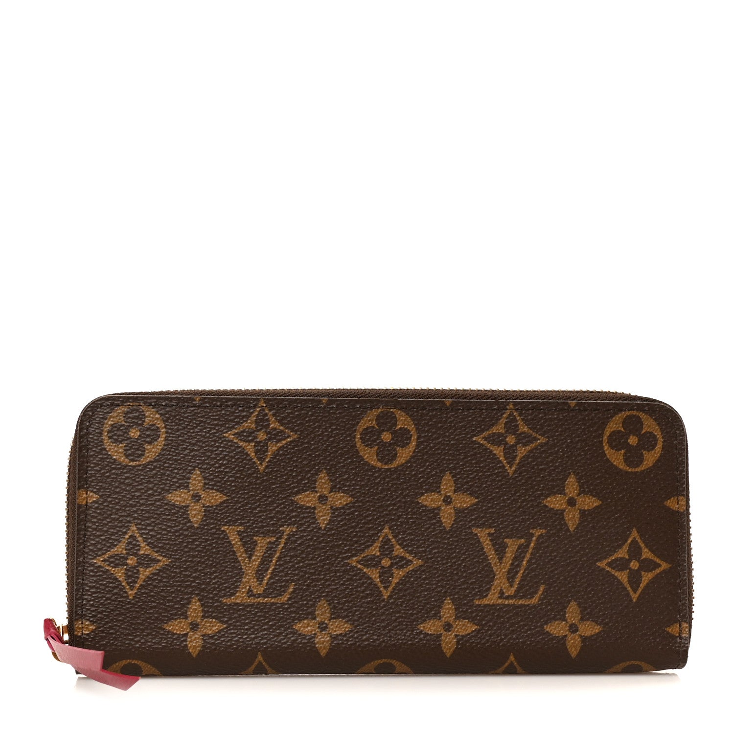 Louis Vuitton Monogram Clemence Wallet Fuchsia 1 of 8