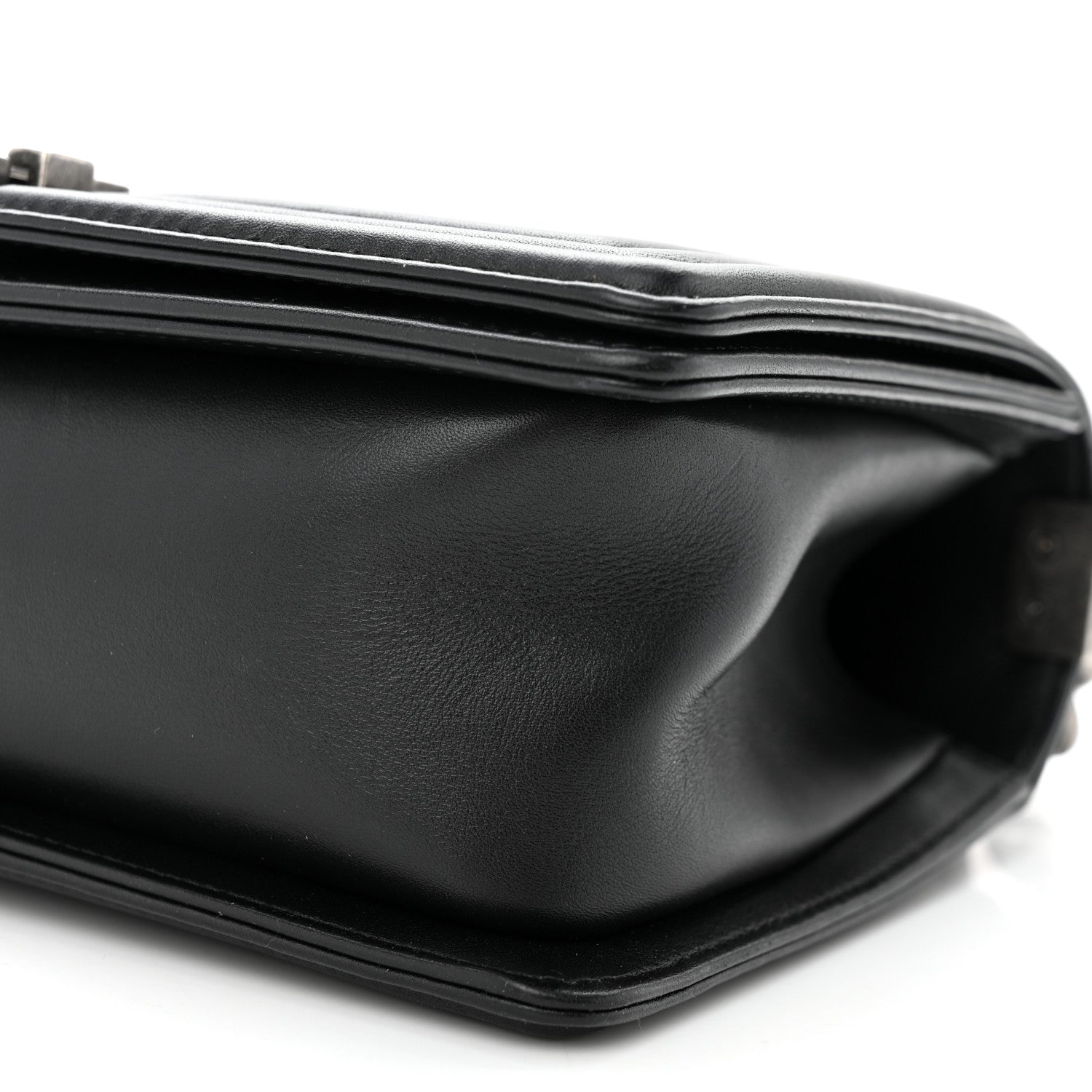 Chanel Lambskin Quilted Medium Boy Flap Black 10 of 10