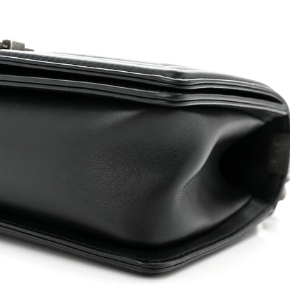 Chanel Lambskin Quilted Medium Boy Flap Black 10 of 10