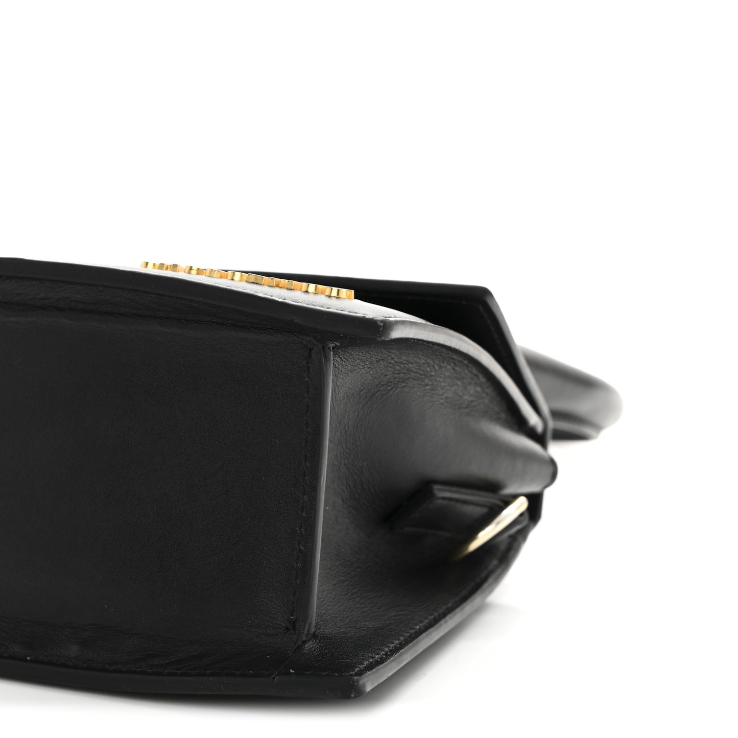 Smooth Calfskin Le Chiquito Moyen Black
