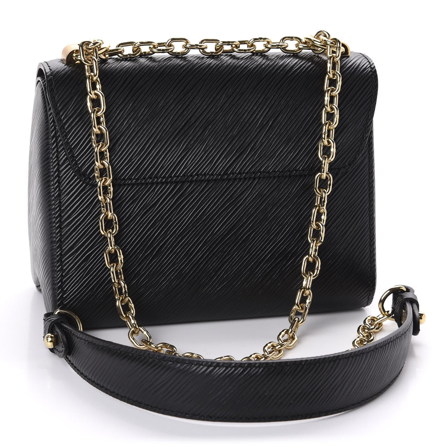Louis Vuitton Epi Twist Shoulder Bag PM Black 3 of 9