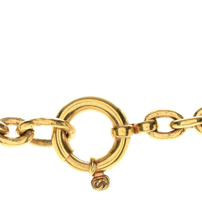 Chanel Metal CC Cross Long Pendant Necklace Gold 6 of 6