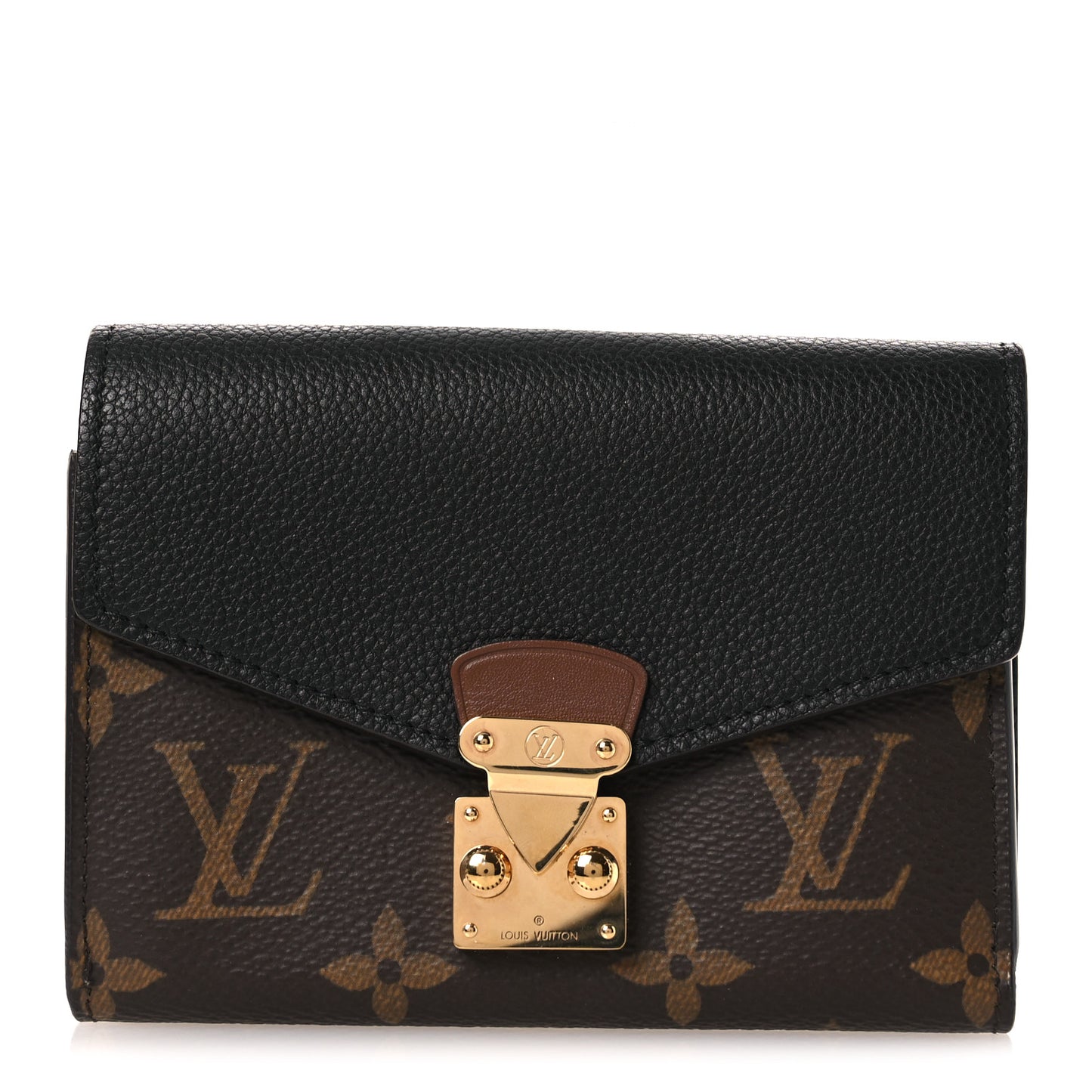 Monogram Pallas Compact Wallet NM Black