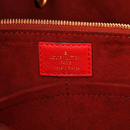 Louis Vuitton Calfskin Monogram Kimono Tote Cherry 6 of 10