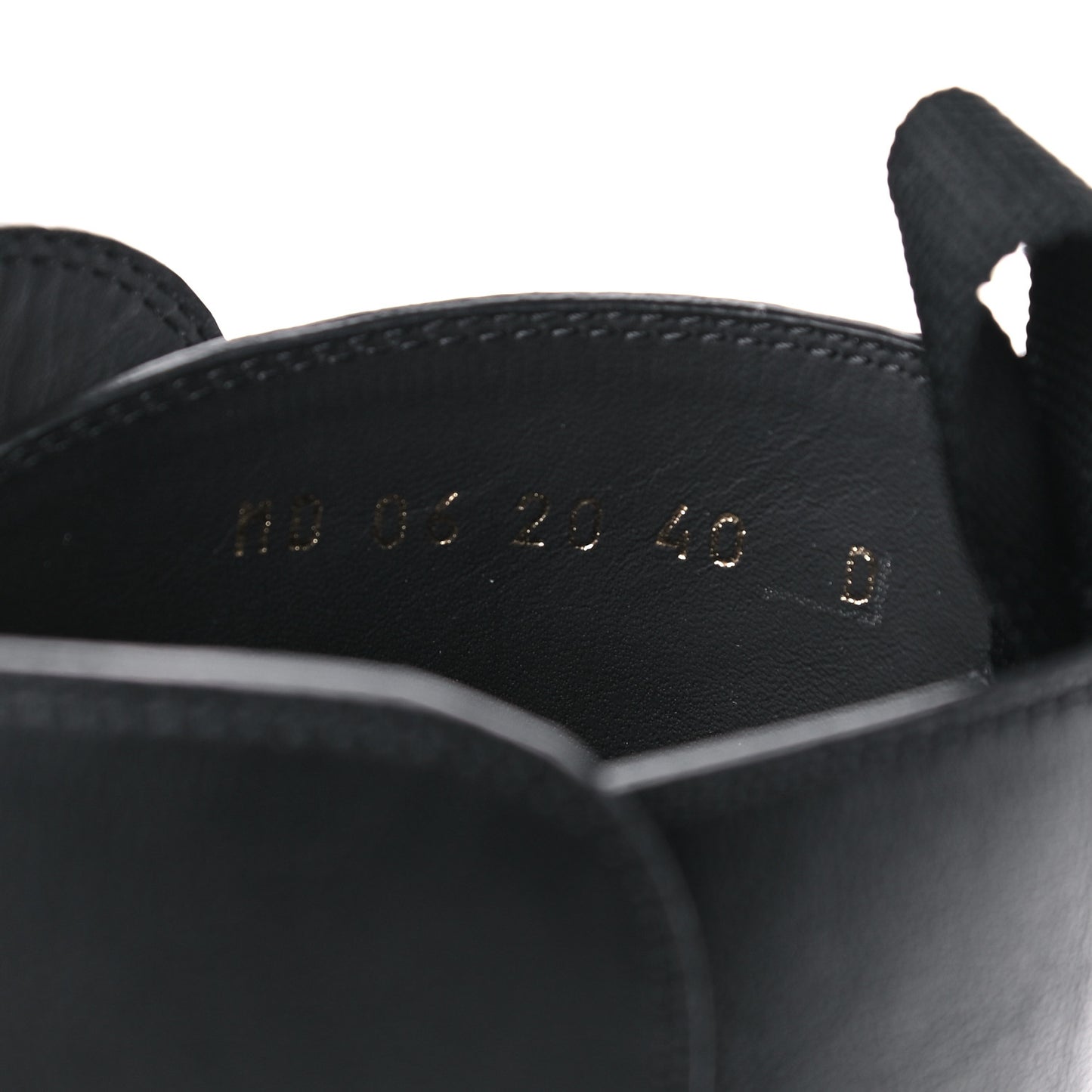 Calfskin Empreinte Ankle Boot 40 Black