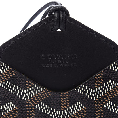 Goyard Goyardine Luggage Tag Black 6 of 6