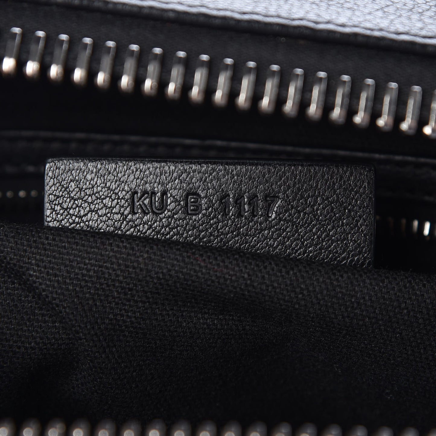 Sugar Goatskin Small Antigona Black